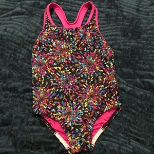 Girls Speedo 1 piece swim suit